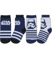 Kindersocken Star Wars blau/grau 2 Stk. 23-34