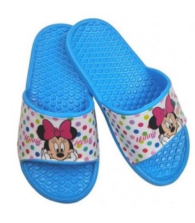 Dívčí pantofle Minnie Mouse modré 27-34