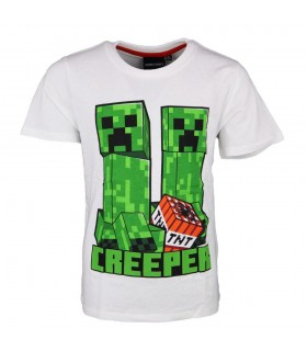 Bavlněné triko Minecraft Greencreeper 6-12 let