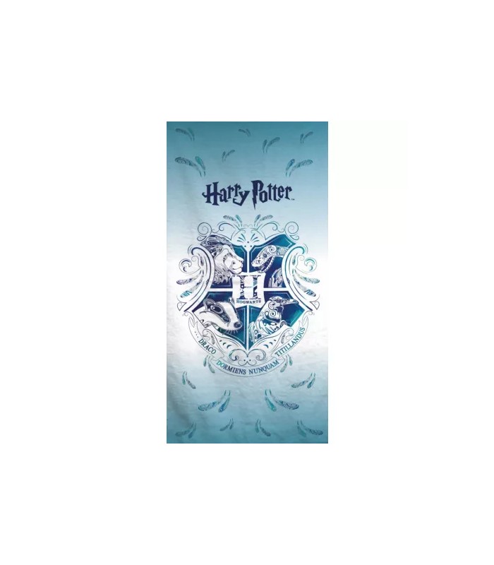 Baumwollhandtuch | Badetuch Harry Potter - Wappen 70x140 cm