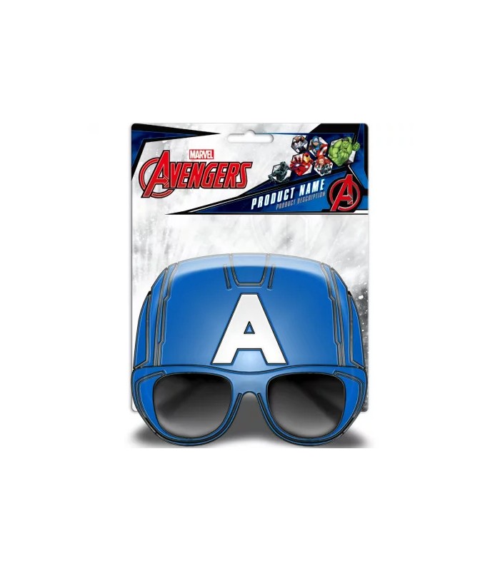 3D sluneční brýle Avengers - Kapitán Amerika