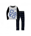 Jungenpyjama Playstation graues T-Shirt 116-152 cm