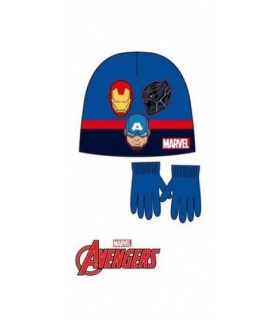 Dětská čepice + rukavice Avengers 52-54 Velikost: 54cm