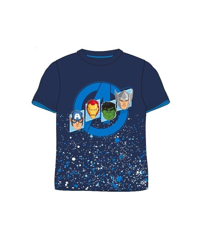 Kinder-T-Shirt Avengers Blau 104-134 cm