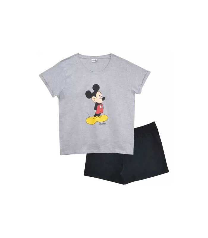 Damen Schlafanzug Micky Maus L