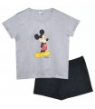 Damen Schlafanzug Micky Maus L