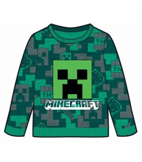 Dětská mikina Minecraft Greencreeper 140 cm