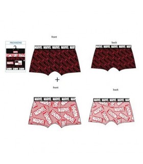 Herren Boxershorts Marvel 2-tlg