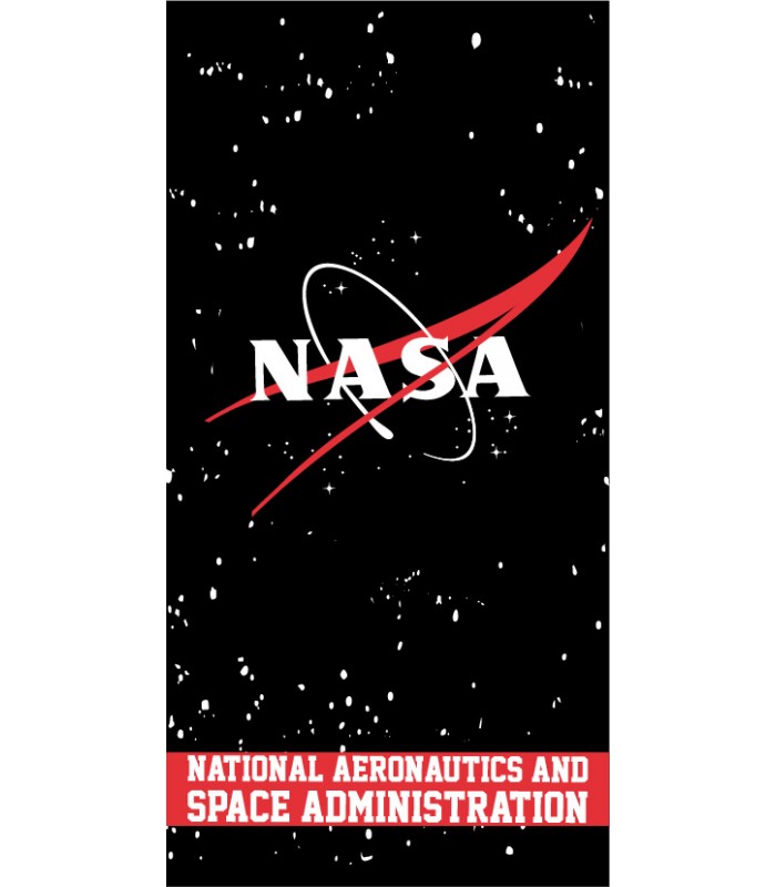 Handtuch | Nasa Handtuch schwarz 70x140