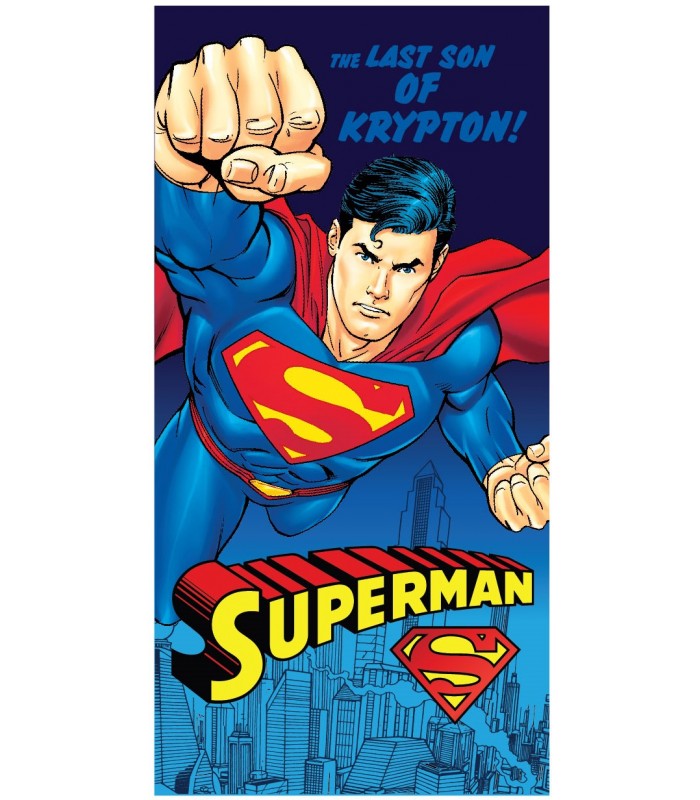 Uterák | Osuška Superman Kryptón 70x140 cm