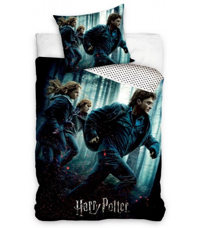 Bavlnené obliečky Harry Potter na úteku 140x200 + 70x90 cm