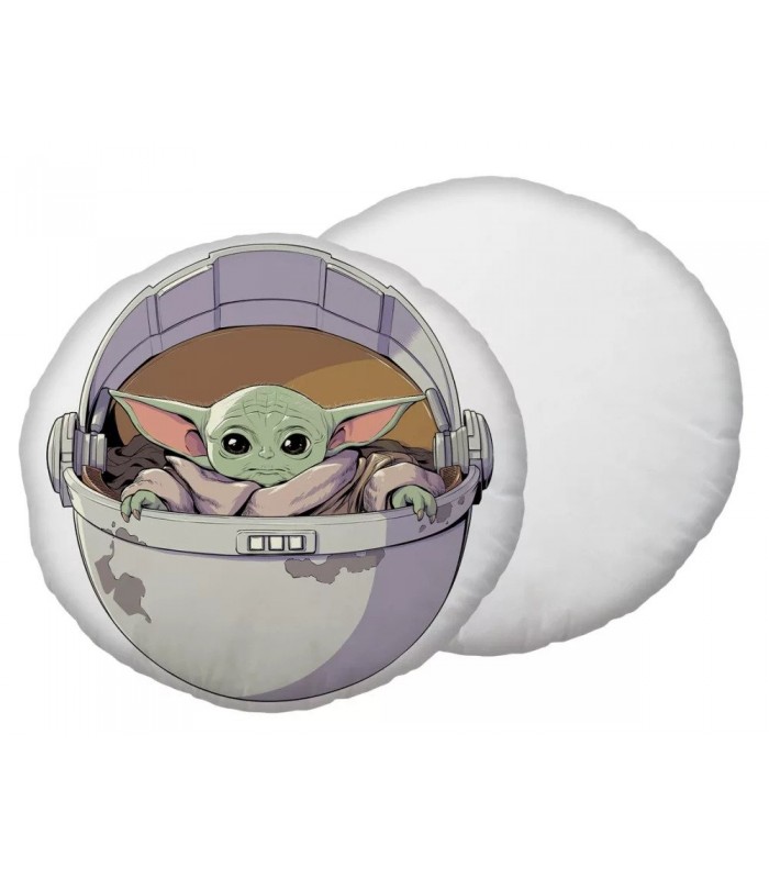 Tvarovaný polštářek Baby Yoda Star Wars 40 cm