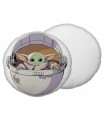 Tvarovaný polštářek Baby Yoda Star Wars 40 cm