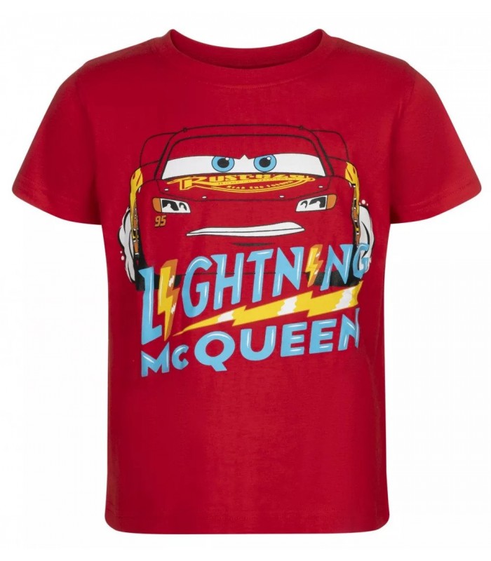 Kinder-T-Shirt Cars rot 98-128 cm