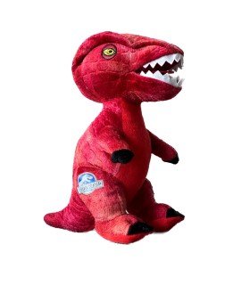 Plyšák Jurský Svět T-rex červený 30 cm