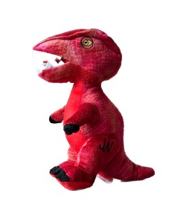 Plyšák Jurský Svet T-rex červený 30 cm