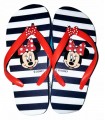 Flip-Flops für Mädchen Minnie Mouse blaue Streifen 26-33