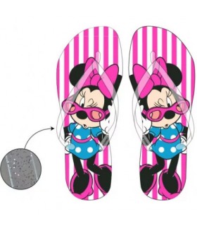 Flip-Flops für Mädchen Minnie Mouse hellrosa 26-33