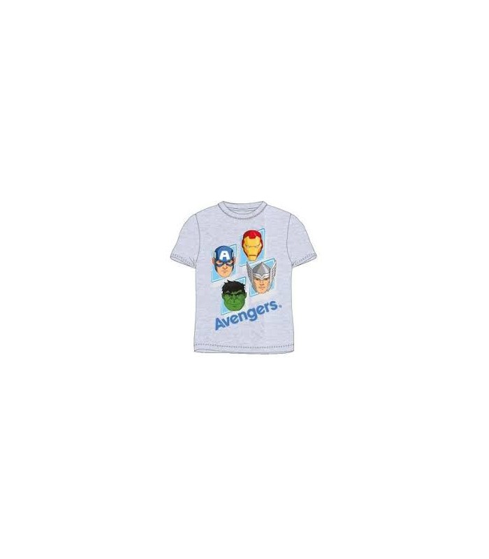 Kinder-T-Shirt Avengers Grau 104-134 cm