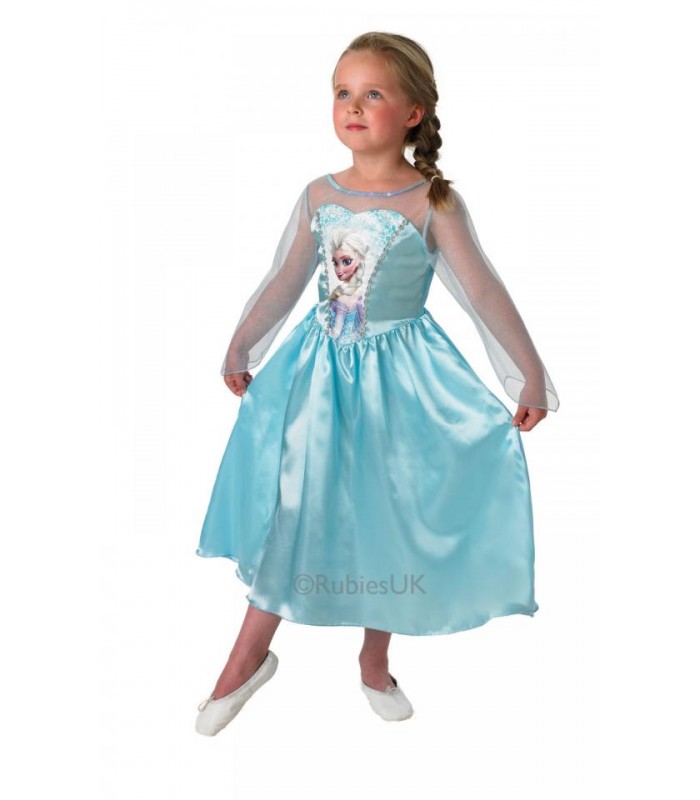 Mädchenkleid Ice Kingdom Elsa 9-10 Jahre