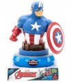 3D-LED-Lampe Avengers - Captain America 25cm