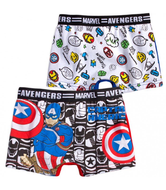 Chlapčenské boxerky Avengers Captain America 2ks 2-8 rokov