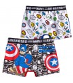 Boxershorts für Jungen Avengers Captain America 2-tlg. 2-8 Jahre