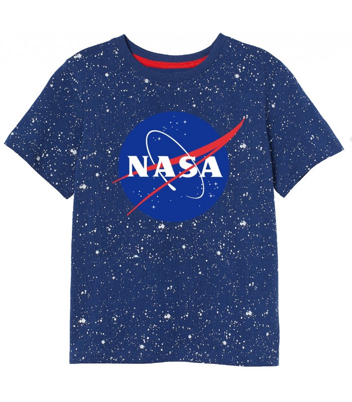 Jungen NASA T-Shirt blau 134-164 cm