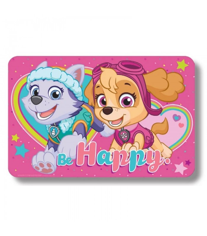 Esszimmermatte Paw Patrol Happy 43x28 cm