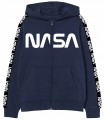 NASA-Sweatshirt für Kinder mit Reißverschluss, 134–164 cm