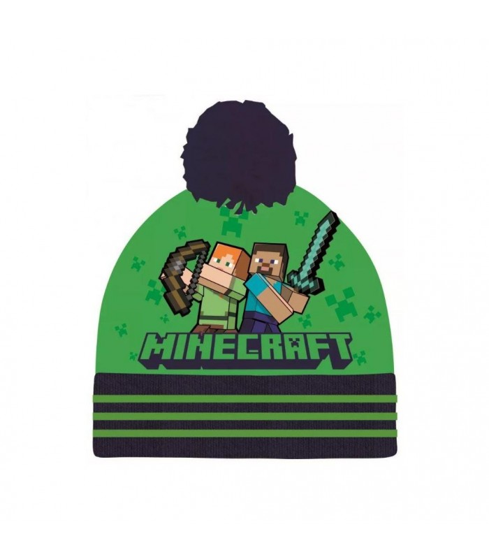 Kinder Wintermütze MINECRAFT 54-56 cm