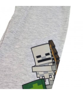 Kinder-Jogginghose Minecraft grau 116-152 cm