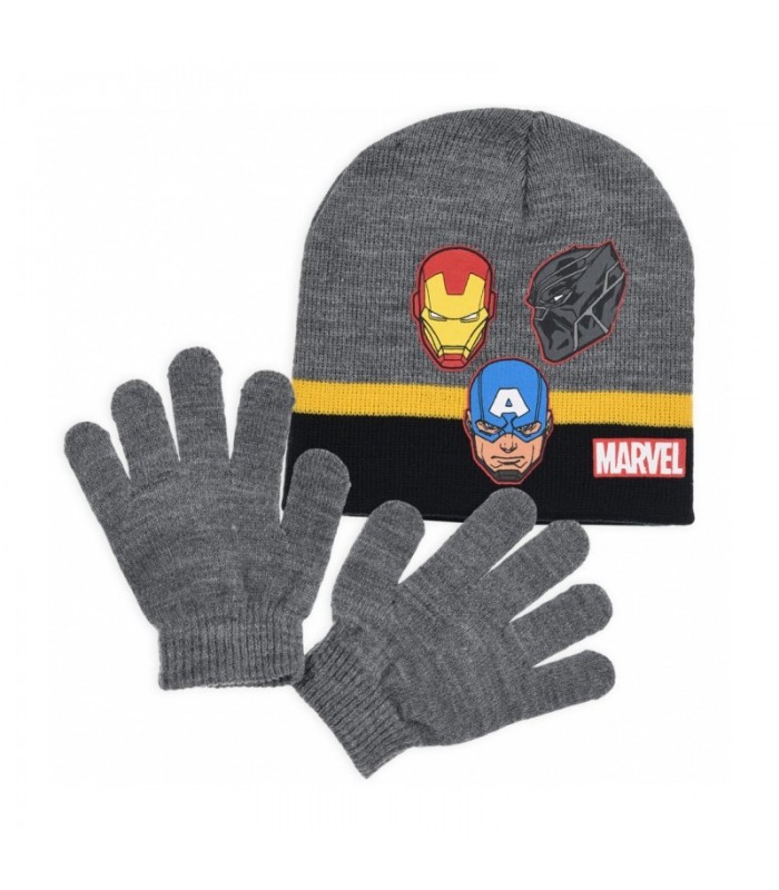 Kindermütze + Handschuhe Avengers 52-54 Größe: 52cm