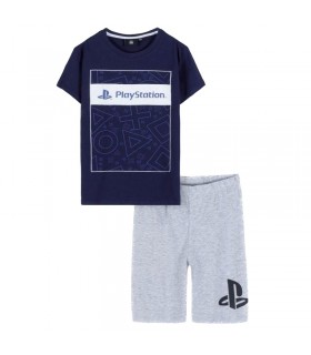 Blauer Playstation-Pyjama...