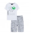 Kinderschlafanzug XBOX - weiß 116-152 cm