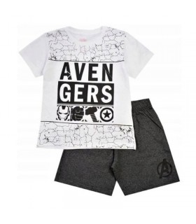 Avengers Kinderpyjama - Weiß 134-164 cm