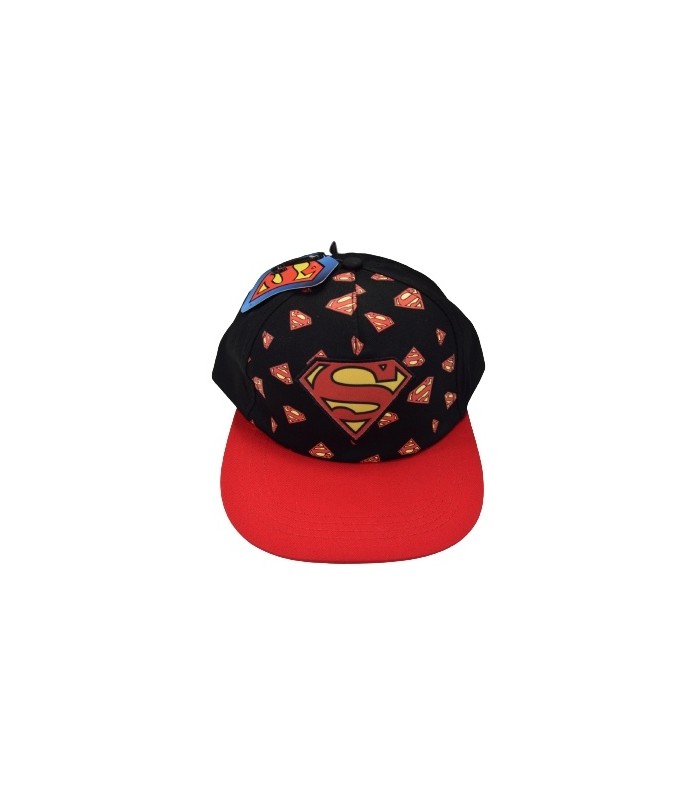 Superman-Mütze rot 54-56 cm