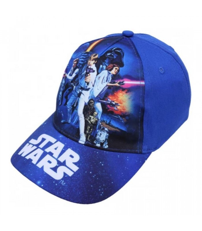 Kindermütze Star Wars blau