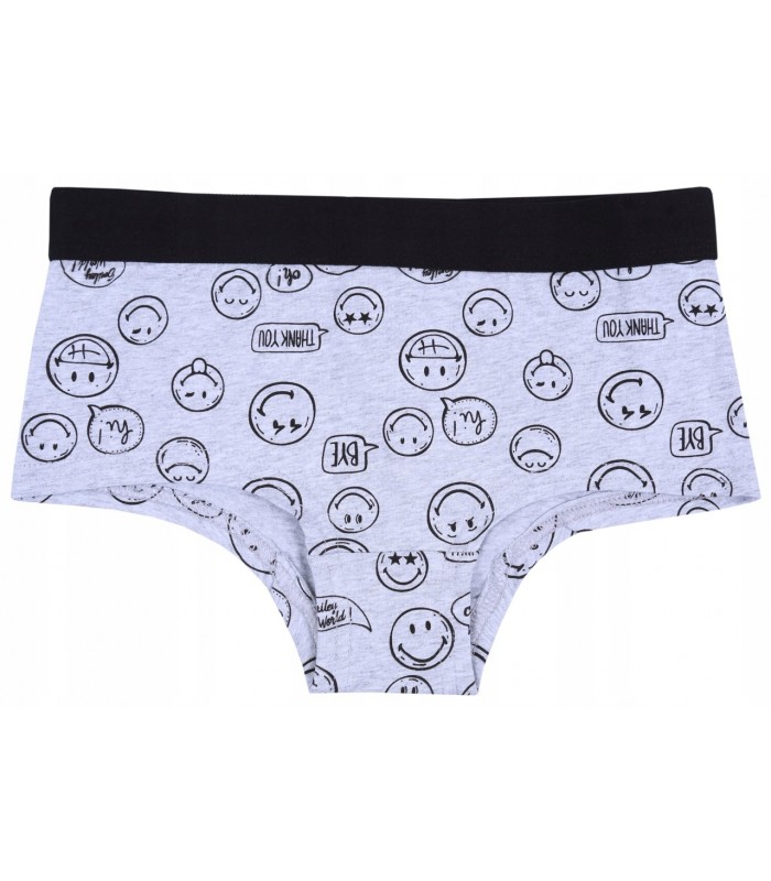 Mädchenslip Smiley grau 164-168 cm