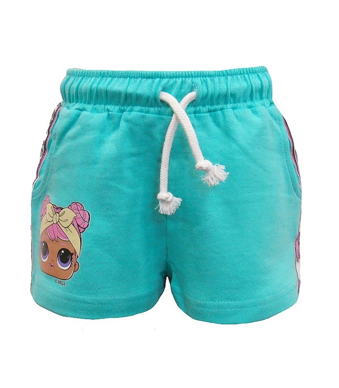 Mädchen Shorts LOL türkis 104-134 cm