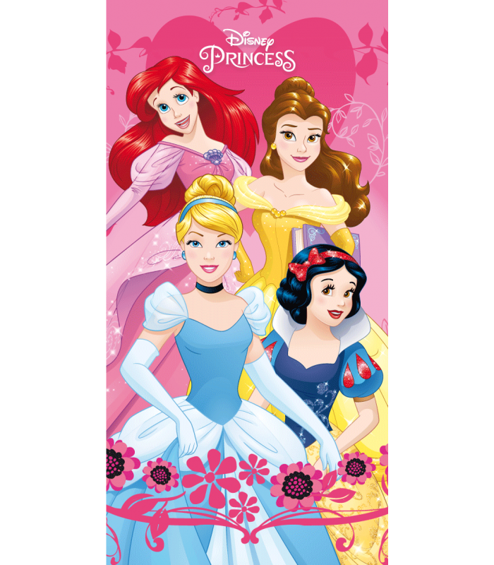 Baumwollhandtuch | Disney Princess Badetuch 70x140