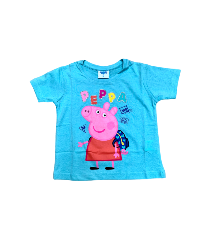 Dívčí Triko Peppa Pig modré 92-116