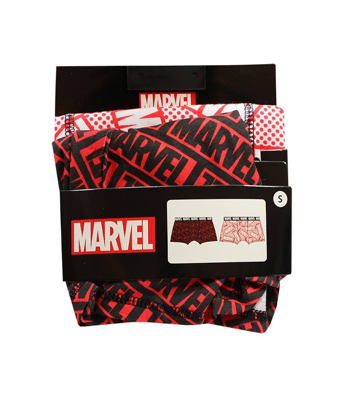 Herren Boxershorts Marvel 2-tlg