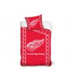 Baumwoll-Hockeydecken Detroit Red Wings 140x200 + 70x90 cm