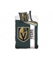 Baumwoll-Hockey-Bettlaken VEGAS GOLDEN KNIGHTS BELT 140x200 + 70x90 cm