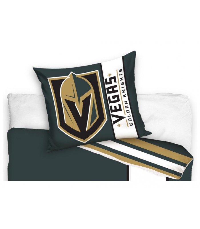 Bavlnené hokejové obliečky VEGAS GOLDEN KNIGHTS BELT 140x200 + 70x90 cm