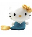 Plüsch Hello Kitty Meerjungfrau blau 20 cm