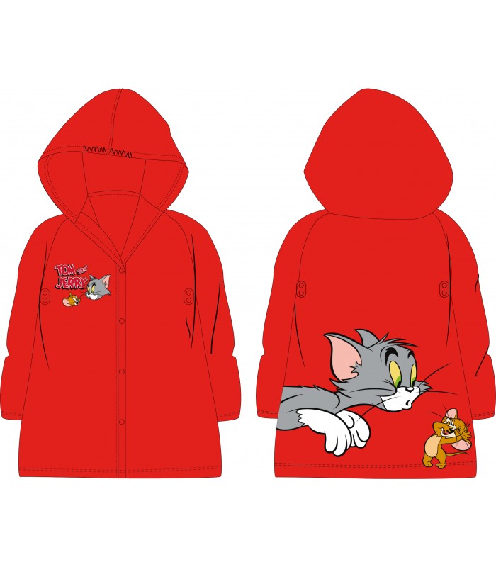 Dětská pláštěnka Tom a Jerry 98-128 cm