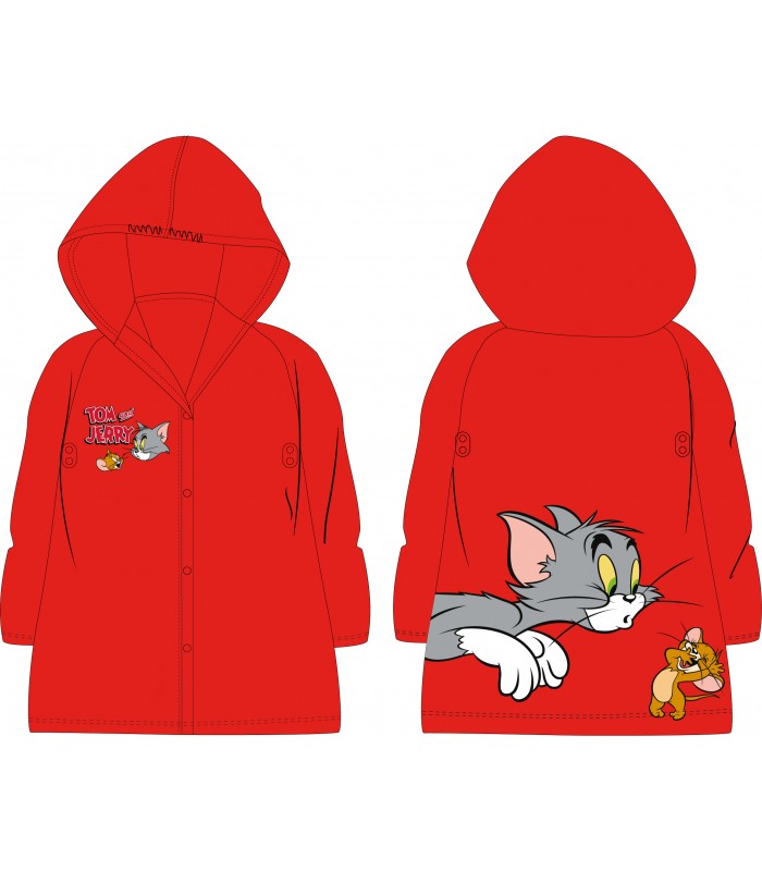 Kinderregenmantel Tom und Jerry 98-128 cm