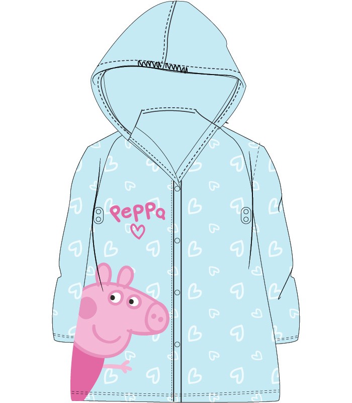 Kinderregenmantel Peppa Pig 92-110 cm